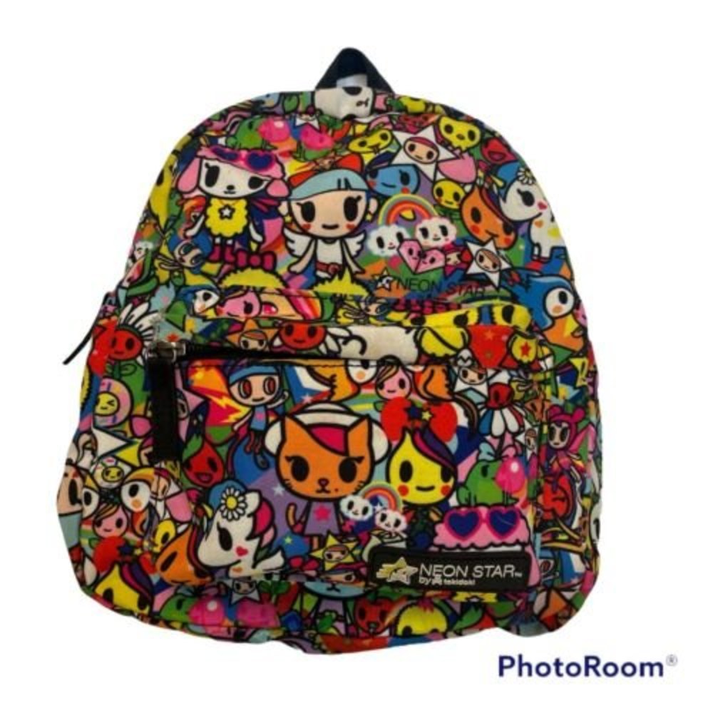 Loungefly Neon Star by Tokidoki Mini Backpack Designed by Simone Legno GUC